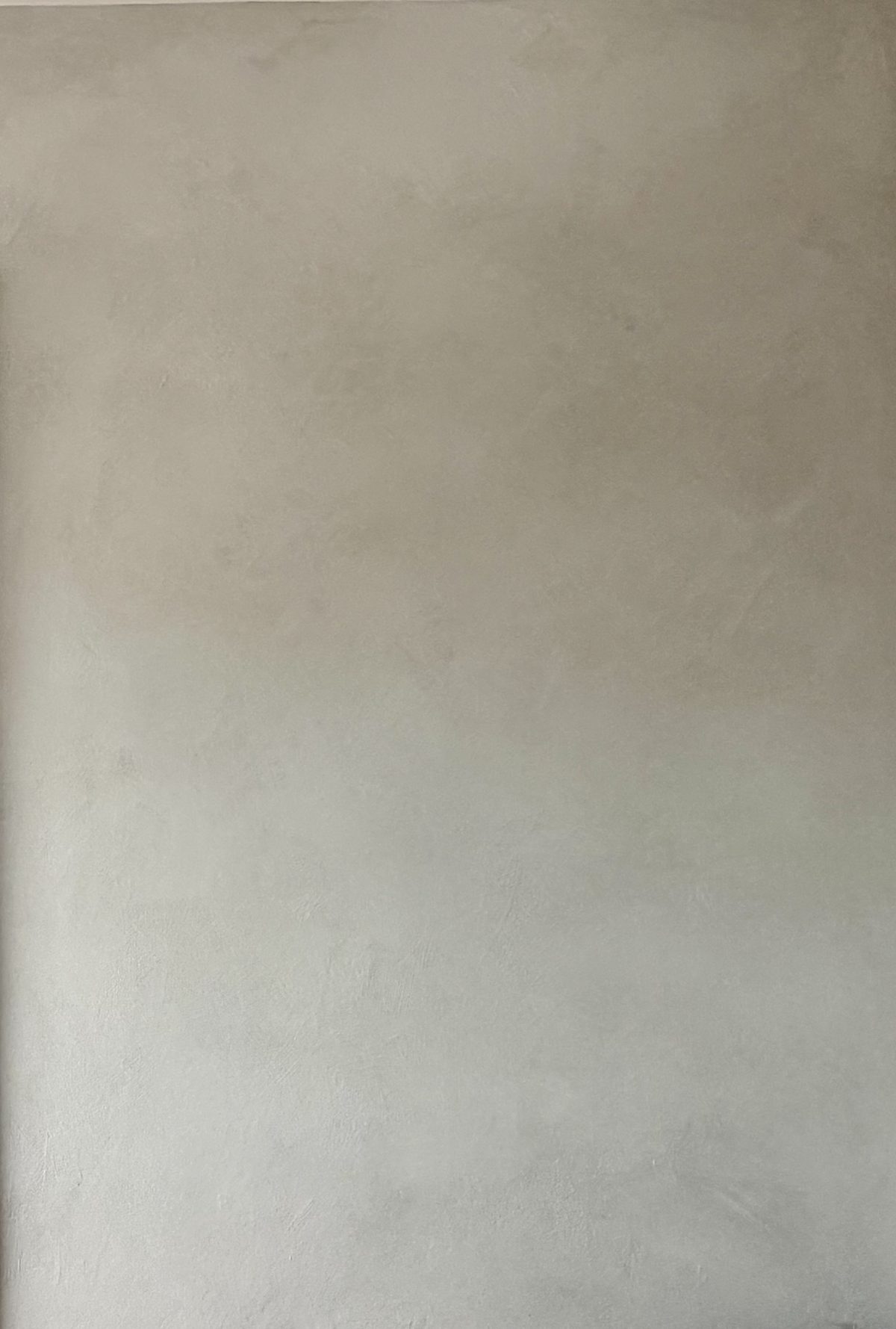 Close-up of hand-applied limewash texture
